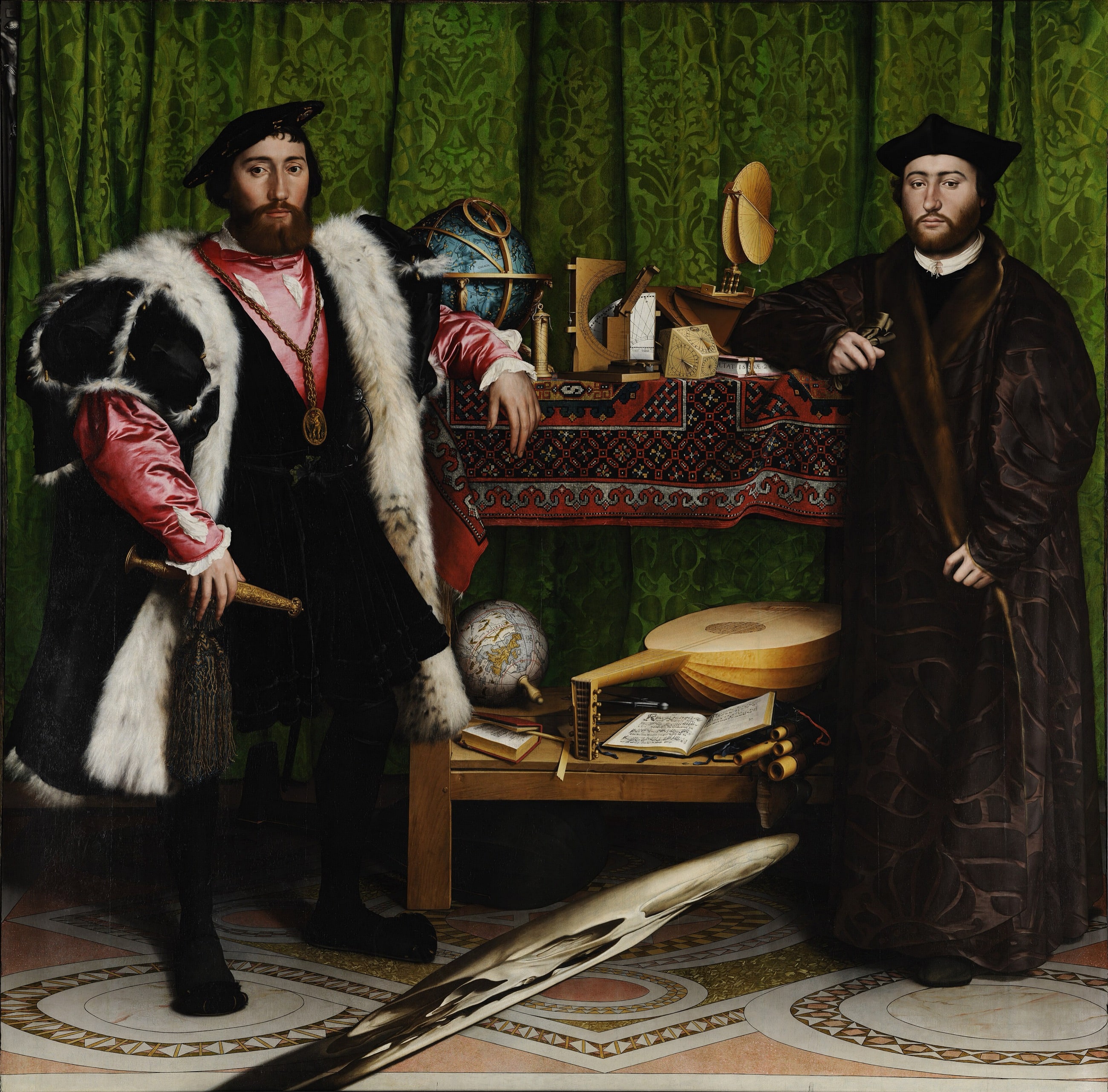 The Ambassadors — Hans Holbein the Younger