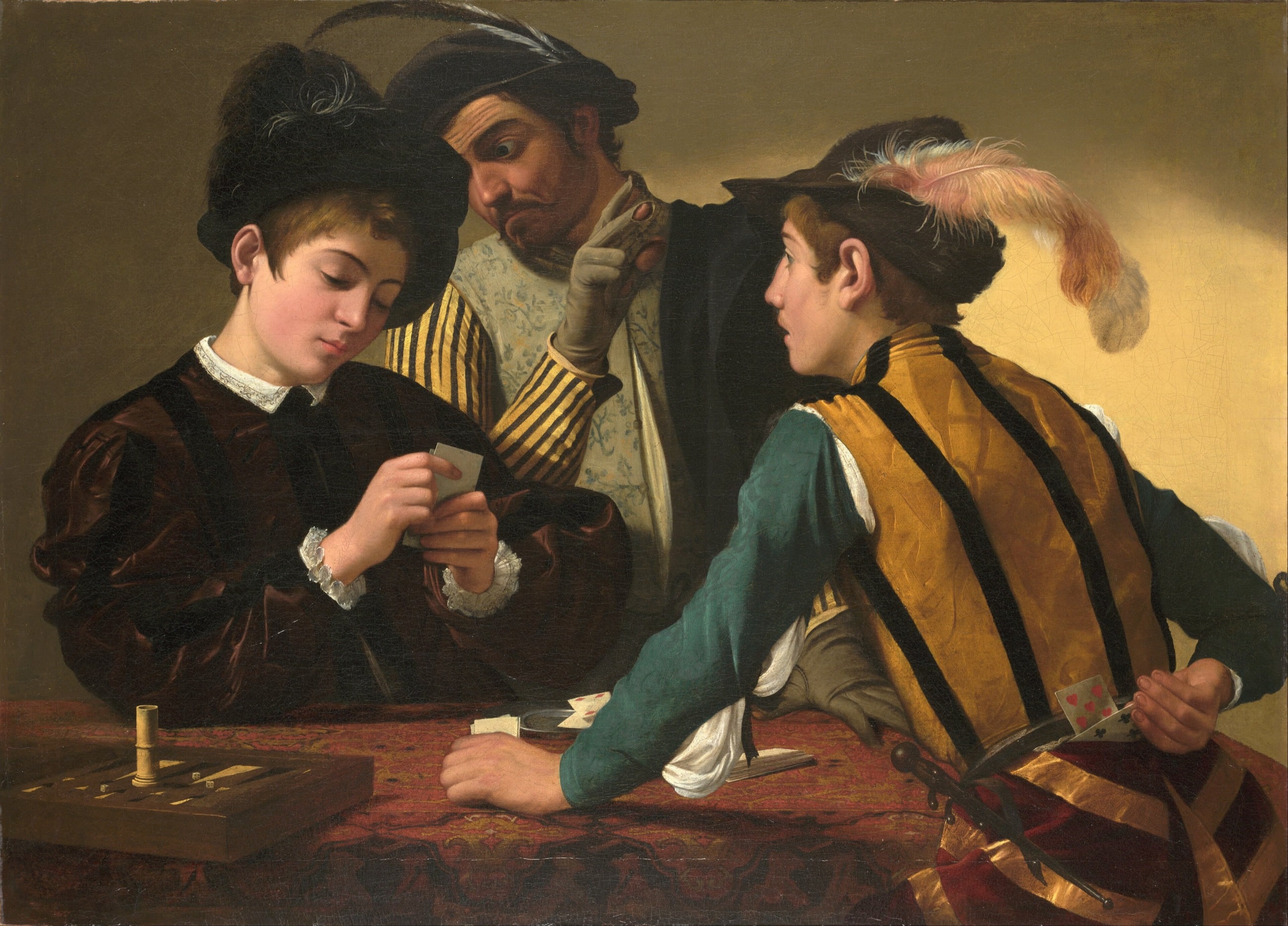 The Cardsharps — Caravaggio