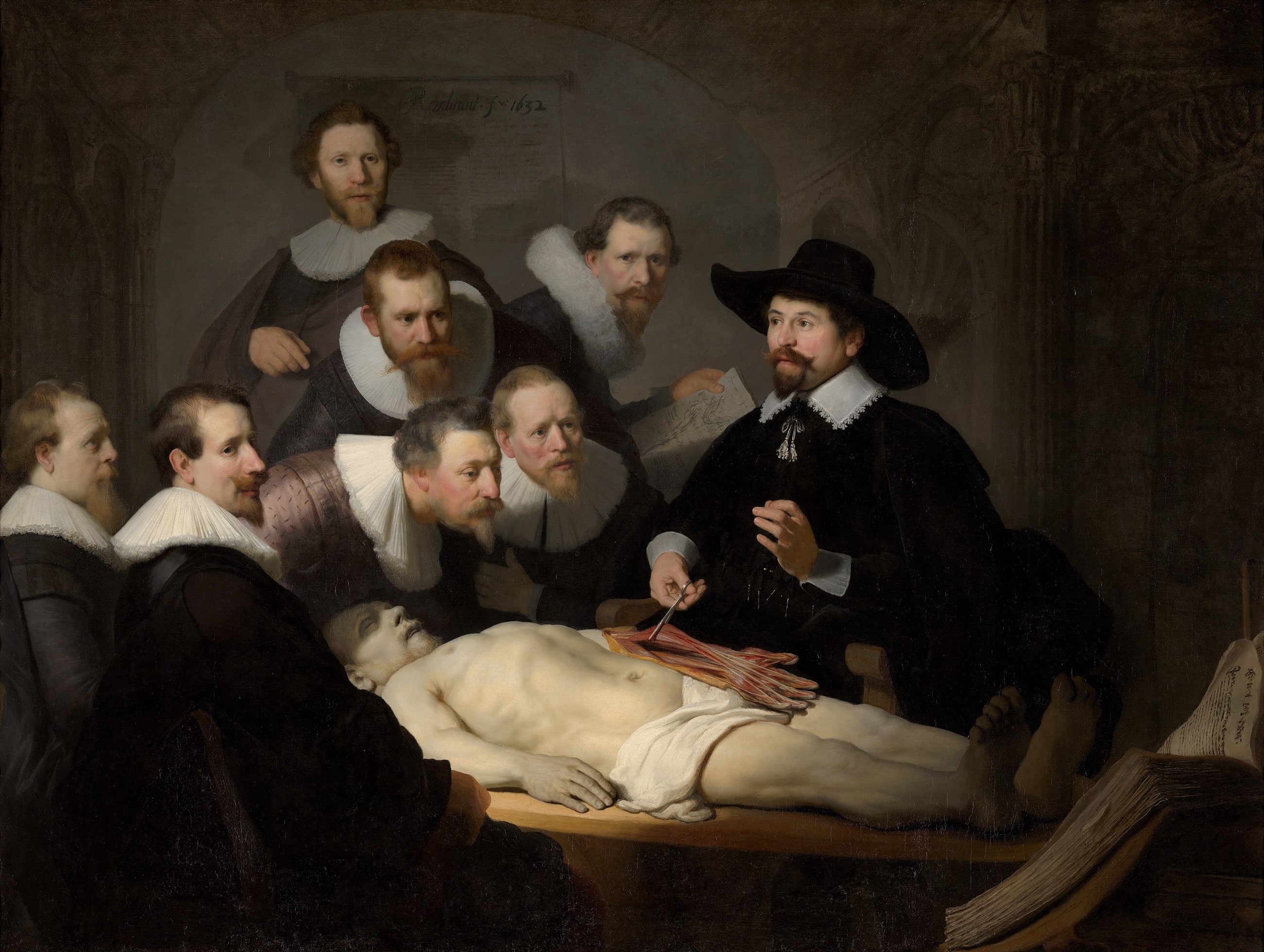 The Anatomy Lesson of Dr. Nicolaes Tulp — Rembrandt